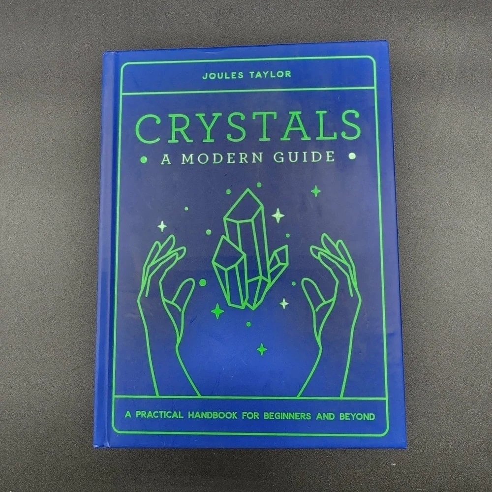Quarto Modern Guide Crystals Chakras Tarot Blue Hardcover Book Set of 3‎